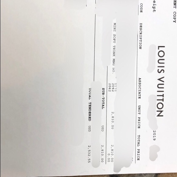 Authentic Louis Vuitton Virgil Soft Mini Trunk - Picture 8 of 8